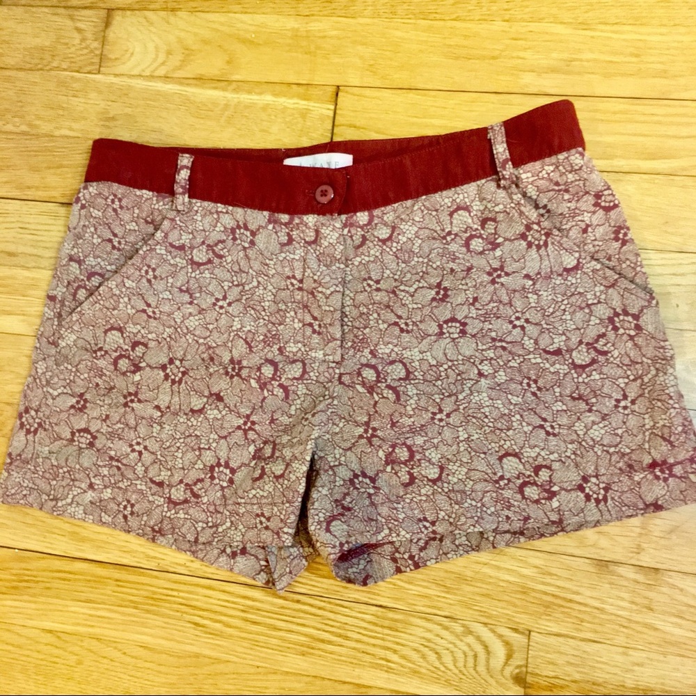 Cute floral shorts